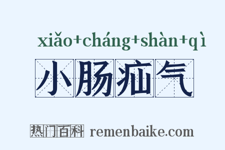 小肠疝气是什么意思的图片